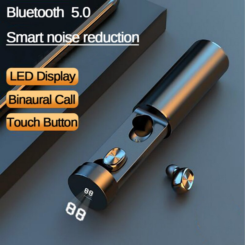 B9 TWS Bluetooth Earphones True  Wireless Earphone 8D HIFI Sport With MIC Earbuds Gaming Music Headset For Xiaomi Huawei Iphone