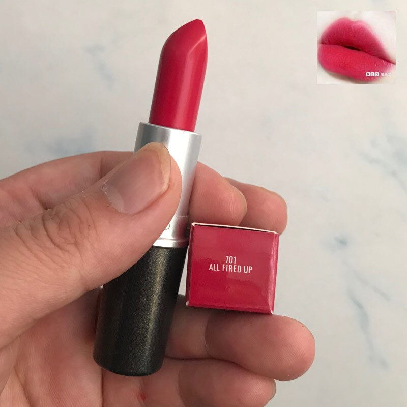Hot Aluminum Tube Lipstick Matte Lips Makeup Waterproof Long Lasting Twig Ruby Woo Mocha Brand Makeup Top Quality