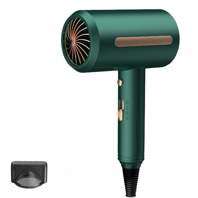 Blower Professional Hair Dryer Strong Wind Negative Ion Blow  with Noise Reduction Treatment Hot and Cold  Quick Dry EU