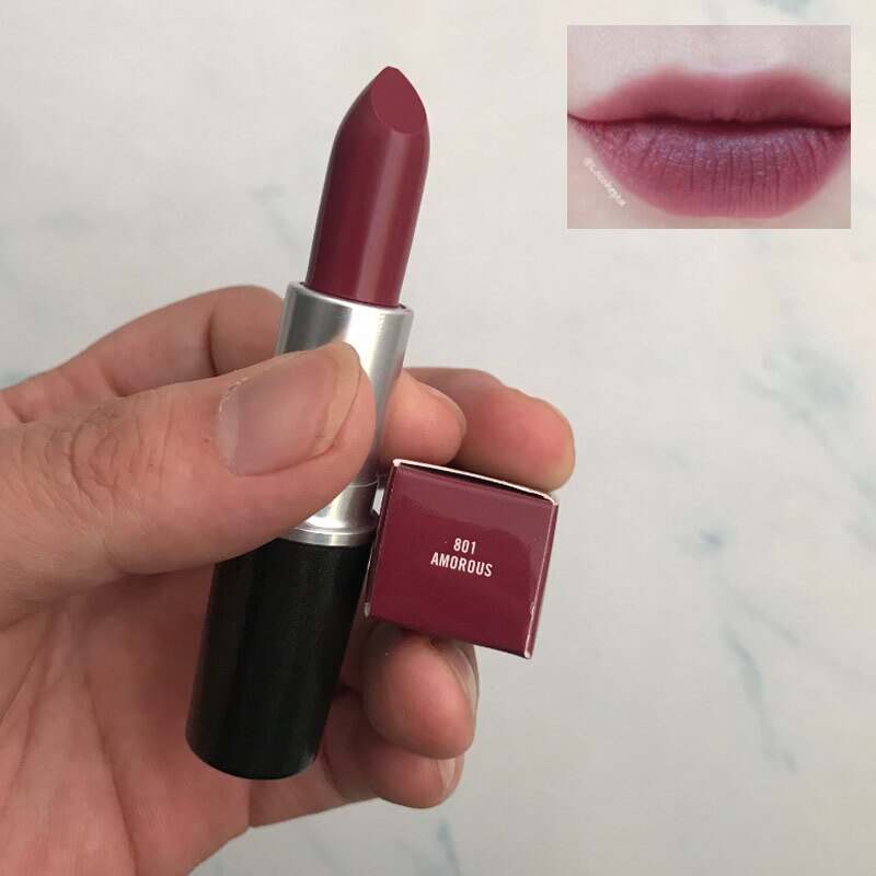 Hot Aluminum Tube Lipstick Matte Lips Makeup Waterproof Long Lasting Twig Ruby Woo Mocha Brand Makeup Top Quality