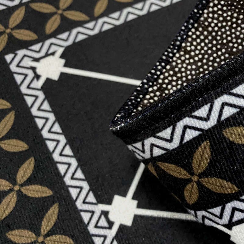 Geometric Kitchen Carpet Floor Mat Rugs Polyester Fiber Printed Home Decorative Anti-Slip Hallway Door Mats Entrance Doormat