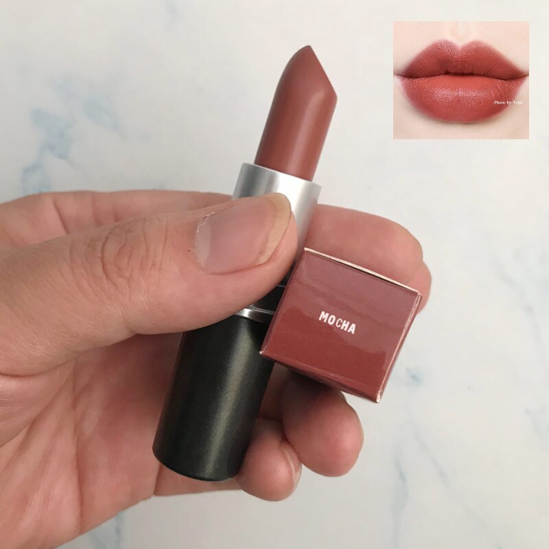 Hot Aluminum Tube Lipstick Matte Lips Makeup Waterproof Long Lasting Twig Ruby Woo Mocha Brand Makeup Top Quality
