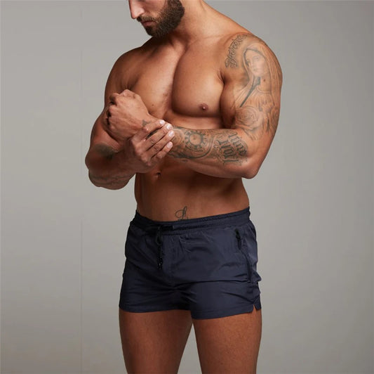 New Brand Quick Dry Board Shorts for Men 2023 Summer Casual Active Sexy Beach Surf Swimi Shorts Man Fitness Gym Shorts