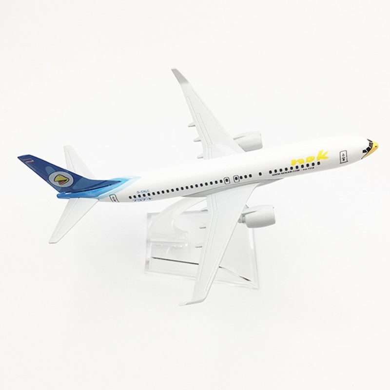 16cm Nok Air Thailand Thai Nok Boeing 737 B737 Airlines Plane Model Alloy Metal Diecast Model Airplanes Aircraft Collection Gift