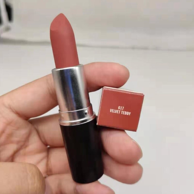 Hot Aluminum Tube Lipstick Matte Lips Makeup Waterproof Long Lasting Twig Ruby Woo Mocha Brand Makeup Top Quality