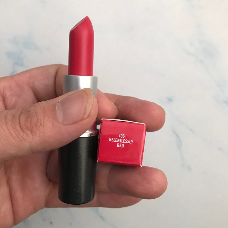 Hot Aluminum Tube Lipstick Matte Lips Makeup Waterproof Long Lasting Twig Ruby Woo Mocha Brand Makeup Top Quality