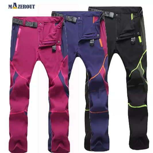2023 Women Patchwork Hiking Pants Summer Thin Elastic Breathable Quick ...
