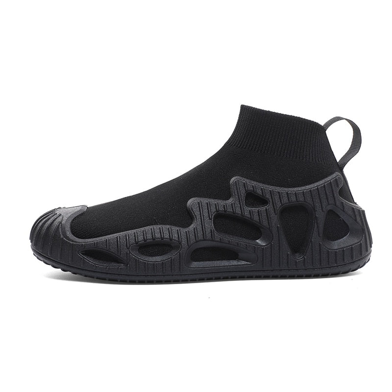 VRYHEID Minimalist Barefoot Sock Shoes for Women and Men Daily Pull-on Casual Walking Shoes Fashion Sneakers Lightweight Comfy
