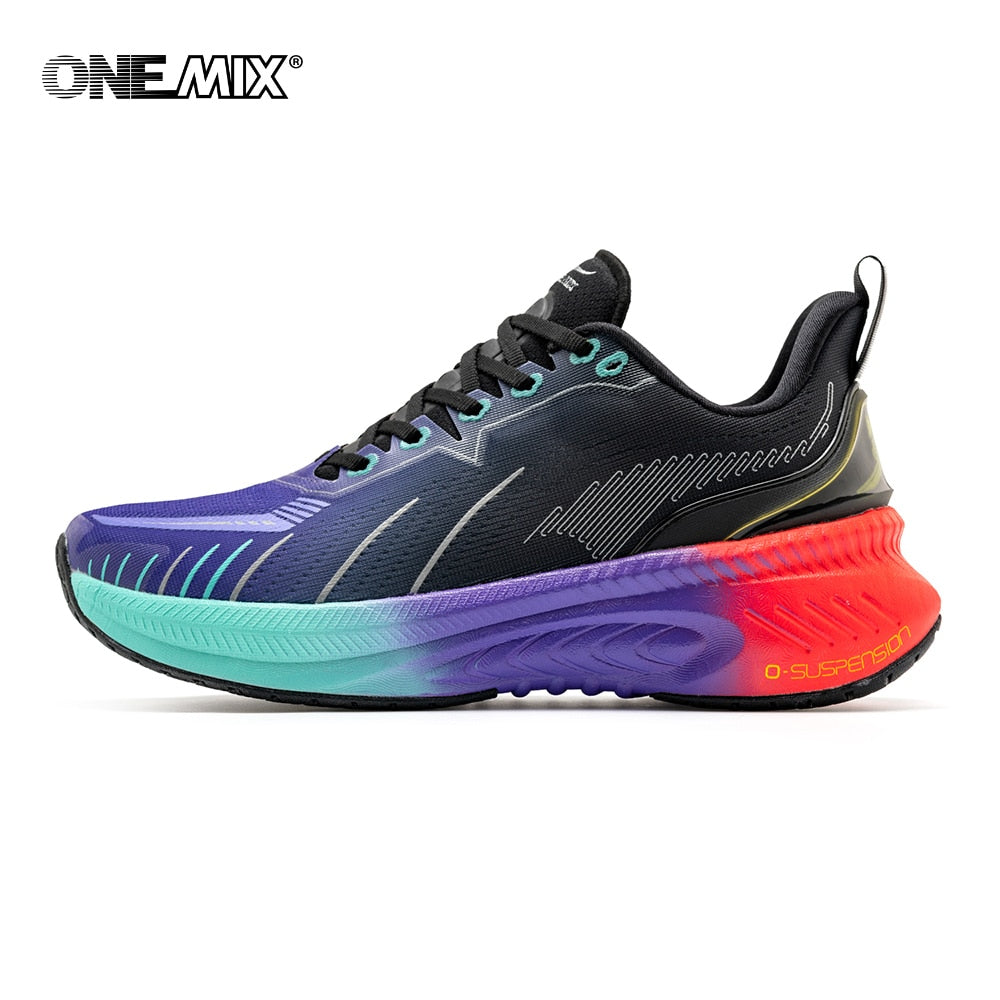 ONEMIX 2023 New Style Top Cushioning Running Shoes for Men Heavy Runners Sport Shoes Non-slip Outdoor Athletic Sneakers