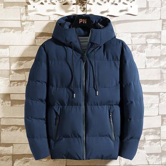 Autumn and Winter new style men high quality fashion Waterproof Windbreaker Jacket Casual thicken Male Men's Jackets Warm coat