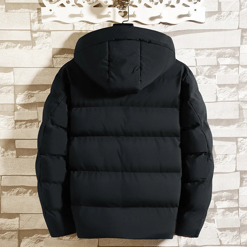 Autumn and Winter new style men high quality fashion Waterproof Windbreaker Jacket Casual thicken Male Men's Jackets Warm coat