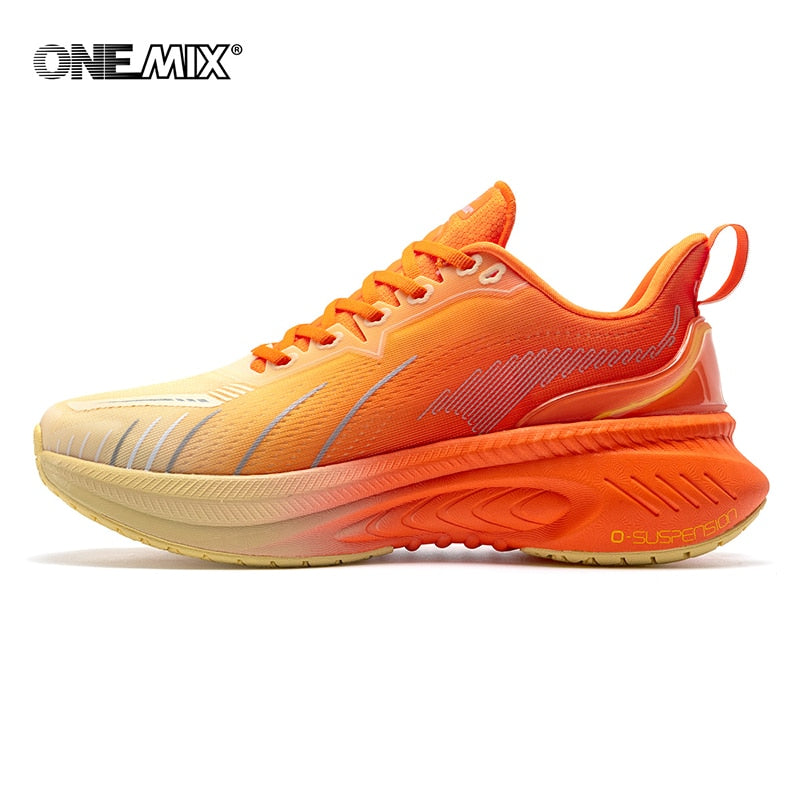 ONEMIX 2023 New Style Top Cushioning Running Shoes for Men Heavy Runners Sport Shoes Non-slip Outdoor Athletic Sneakers
