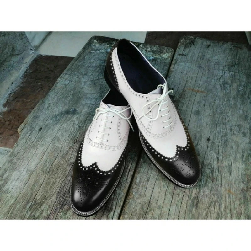 New Brogue Shoes for Men Mixed Colors Square Toe Black White Spring Autumn Handmade Men's Shoes for Business Free Shipping