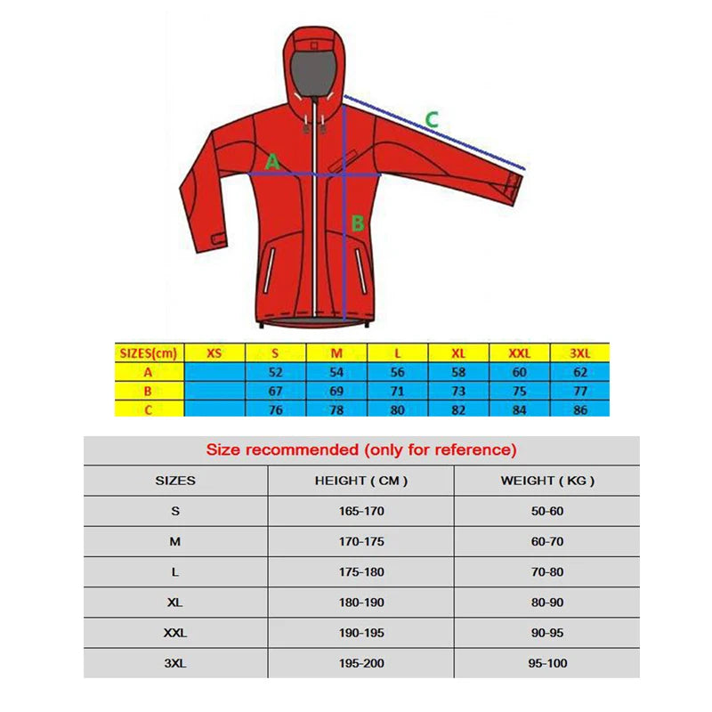 TRVLWEGO Woman Man Hiking Camping Jacket Hooded Windbreaker Soft Shell Winter Warm Trekking Casual Outdoor Sports Climb Coat