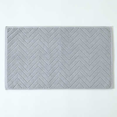 Thick Cotton Bathroom Doormat Entrance Door Mats 45x75CM Absorbent Feet Clean Terry Towel Rug 380G Heavy Anti-Slip Floor Carpet