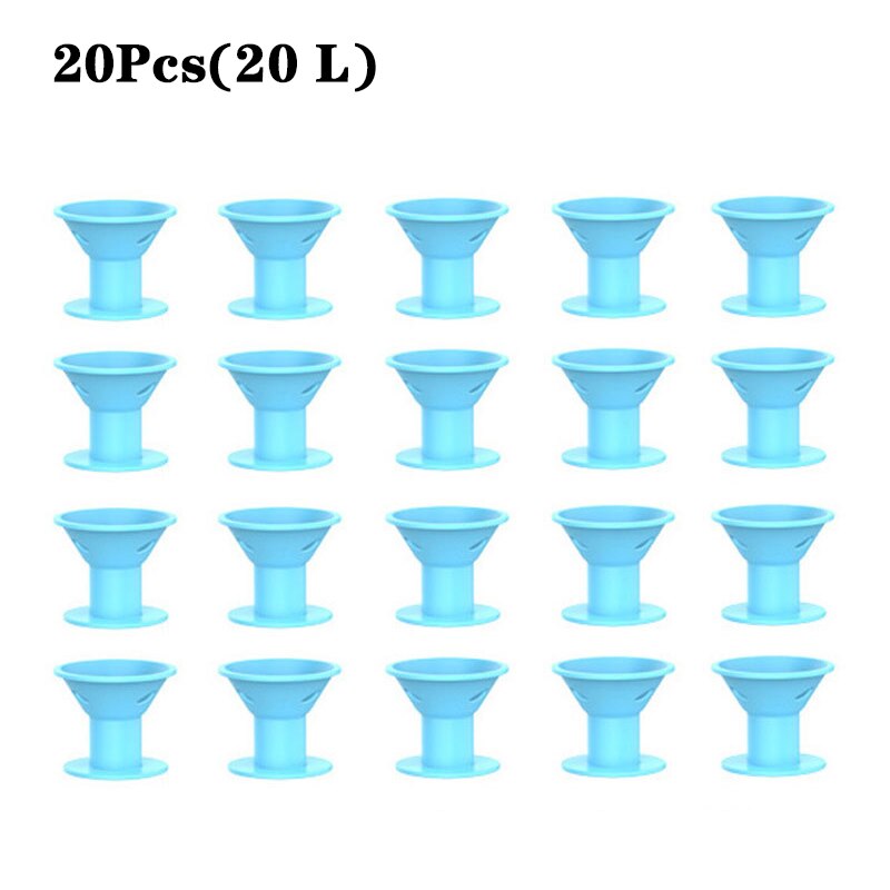 2/10/20pcs Soft Rubber Silicone Heatless Hair Curler Twist Hair Rollers Clips Don&#39;t Hurt Hair Curls Styling Tools DIY Girl Lady