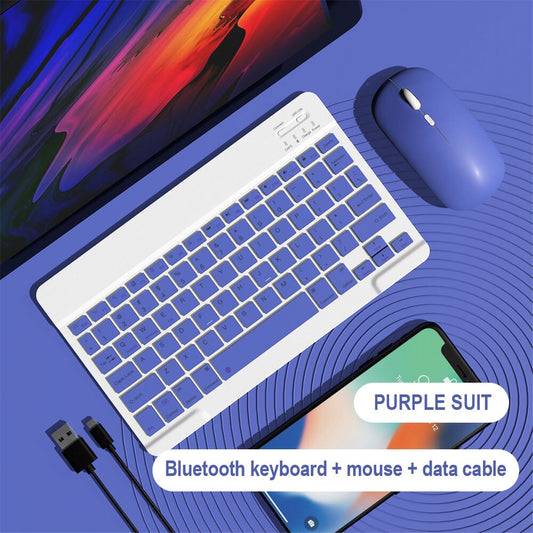 Keyboard and Mouse Combo For iPad Xiaomi Samsung Huawei Tablet Android IOS Windows Wireless Bluetooth Keyboard For Phone iPad