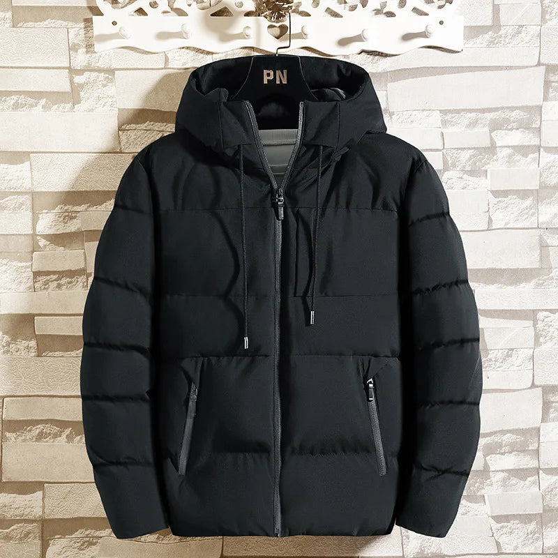 Autumn and Winter new style men high quality fashion Waterproof Windbreaker Jacket Casual thicken Male Men's Jackets Warm coat