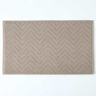 Thick Cotton Bathroom Doormat Entrance Door Mats 45x75CM Absorbent Feet Clean Terry Towel Rug 380G Heavy Anti-Slip Floor Carpet