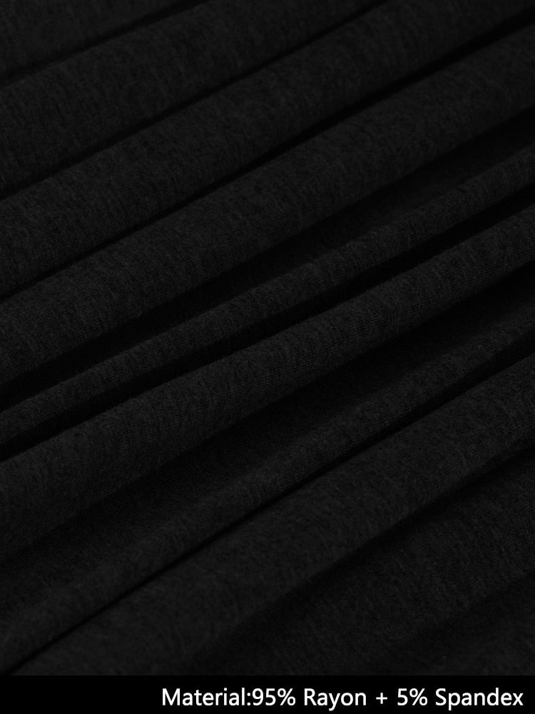 Nice-forever Summer Women Classy Plain Tank T-shirts Casual Shift Tees tops 1btyT037