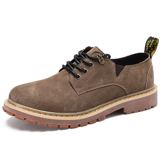 VRYHEID 2023 Men Casual Shoes Men Martins Leather Shoes Work Safety Shoes Winter Waterproof Ankle Botas Brogue Plus Size 37-47