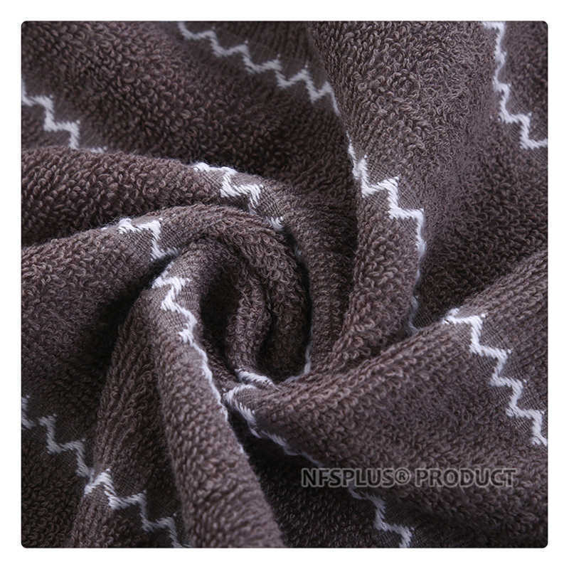 Bathroom Terry Towel 100% Cotton Hand Face Towels For Adults 35x75cm Coffee Sport Washcloth For Travel SPA Gym Swimming Running