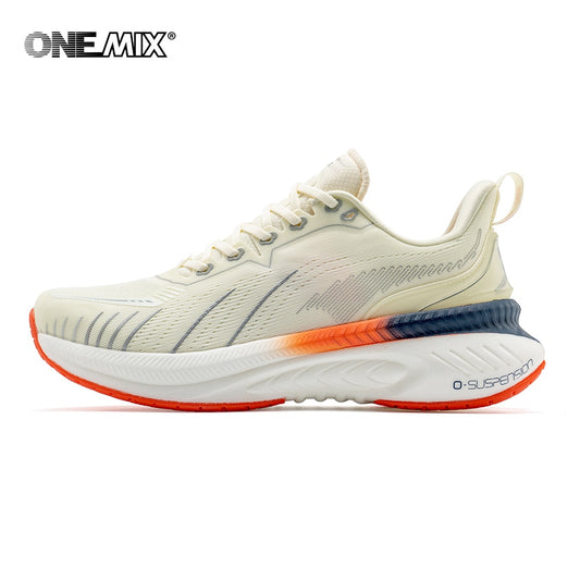 ONEMIX 2023 New Style Top Cushioning Running Shoes for Men Heavy Runners Sport Shoes Non-slip Outdoor Athletic Sneakers