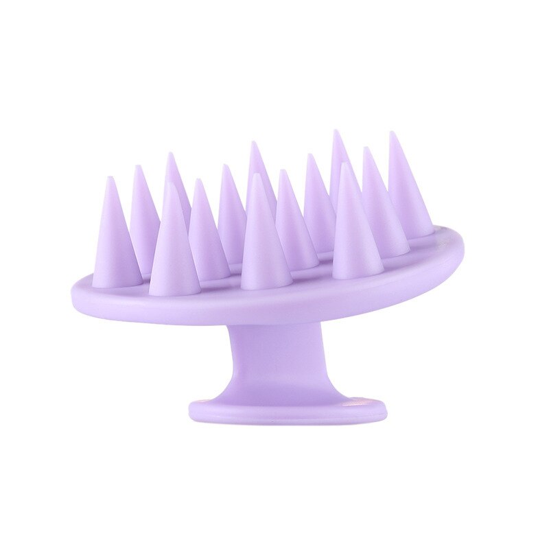 Silicone Head Body To Wash Clean Care Hair Root Itching Scalp Massage Comb Shower Brush Bath Spa Anti-Dandruff Shampoo