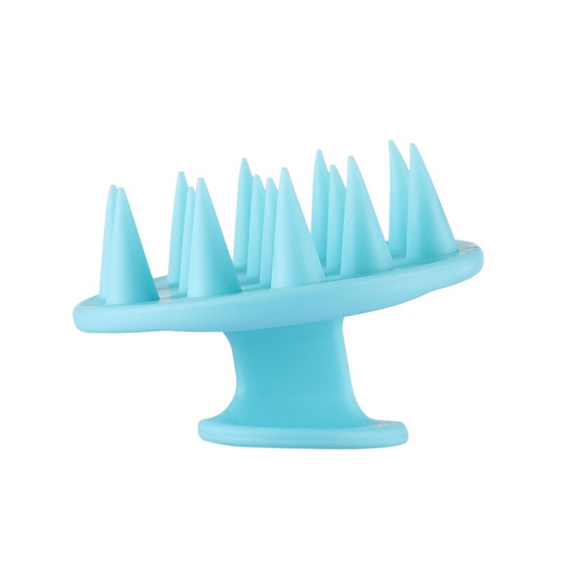 Silicone Head Body To Wash Clean Care Hair Root Itching Scalp Massage Comb Shower Brush Bath Spa Anti-Dandruff Shampoo