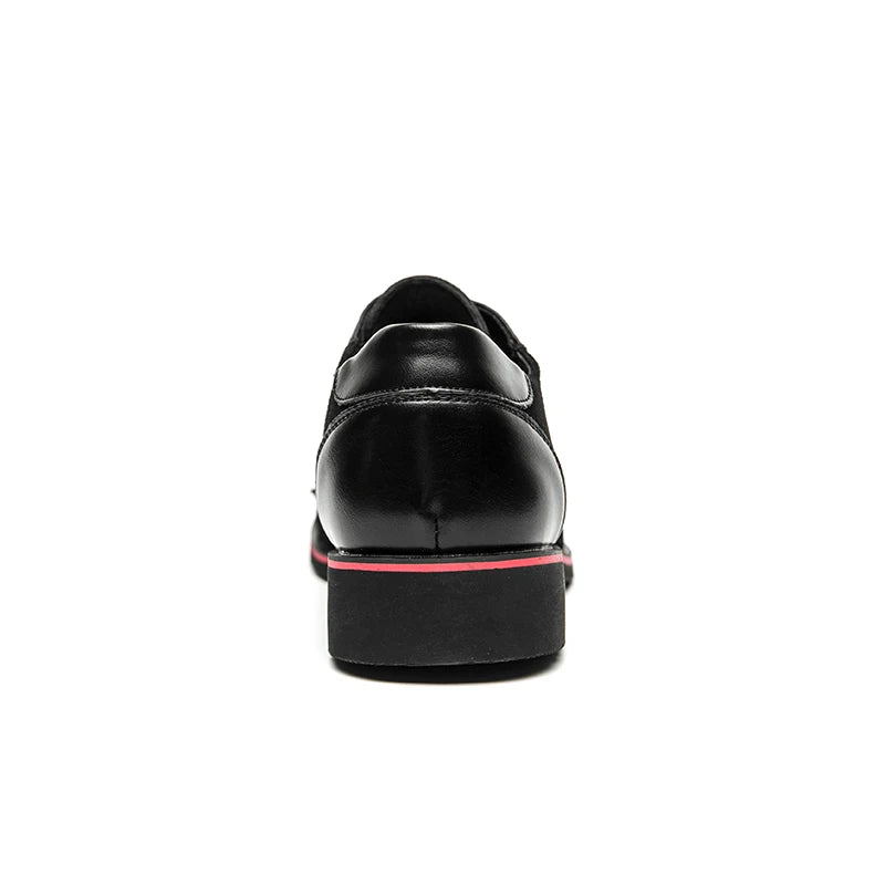 Men Shoes Punk Rivet Black Lace-up Breathable Casual Fashion Handmade Shoes for Men with Free Shipping Men Dress Shoes