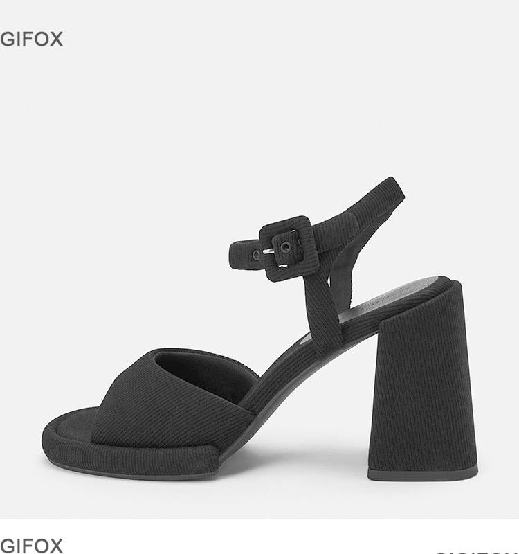 GIGIFOX Brand Open Toe High Heels Ankle Strappy Sandals For Women Fashion Sexy Elegant Designer Luxury Summer Heeled Shoes
