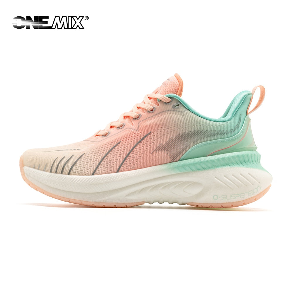 ONEMIX 2023 New Style Top Cushioning Running Shoes for Men Heavy Runners Sport Shoes Non-slip Outdoor Athletic Sneakers