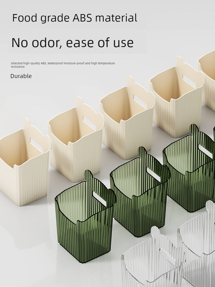 Wall-Mounted Ginger and Garlic Acrylic Vegetable Kitchen