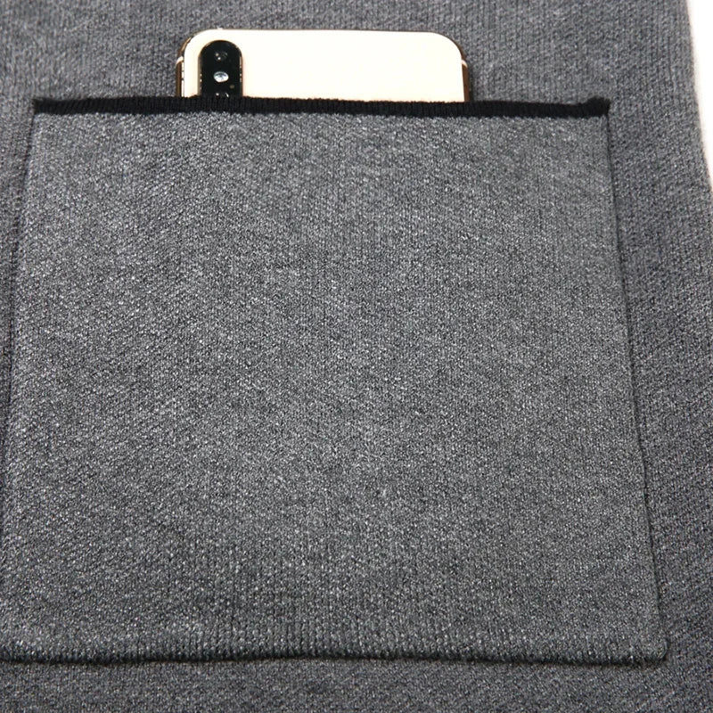 Long sleeved cardigan sweater fashionable men's casual autumn and winter long sleeved knitted shirt men's