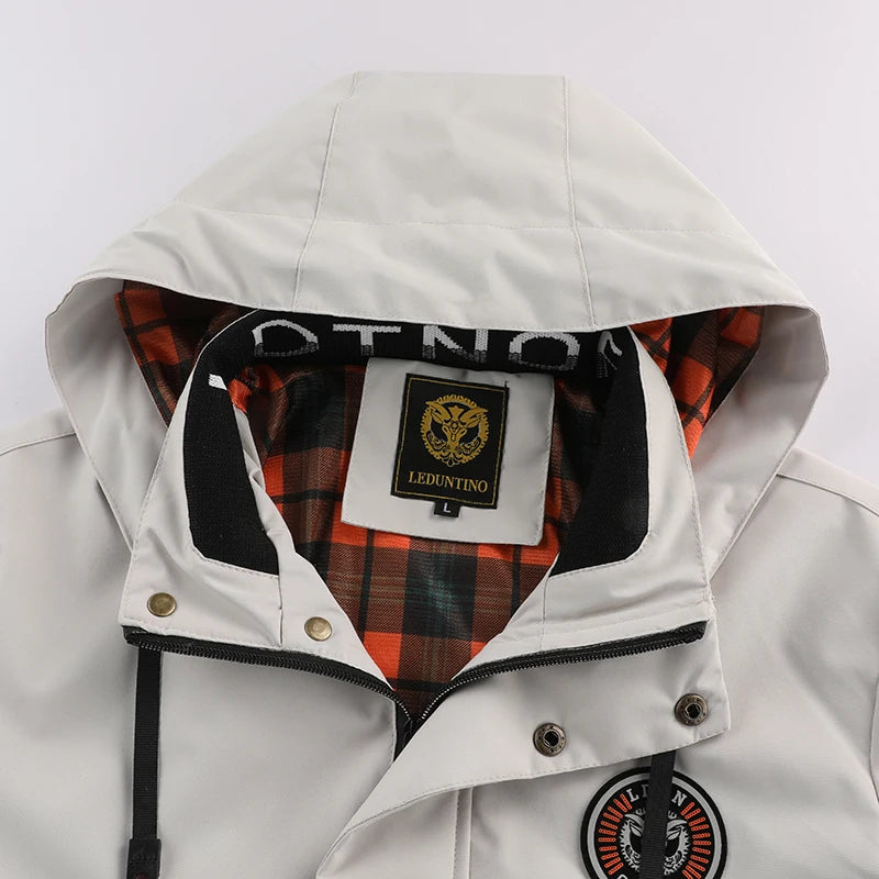 Bomber Jacket Men Fashion Casual Windbreaker Jacket Coat Men 2023 Spring Autumn New Hot Outwear Stand Slim Military Jacket Mens