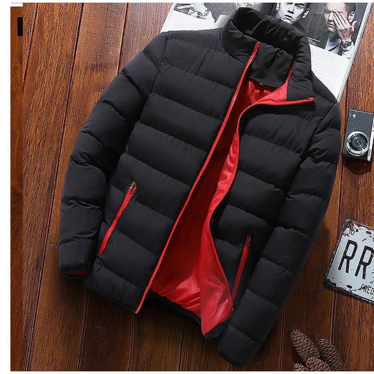 Men's Fall Winter Coats Fashion Padded Jacket For Men Coat Warm Clothing Men's Parka Plus Size M-6XL