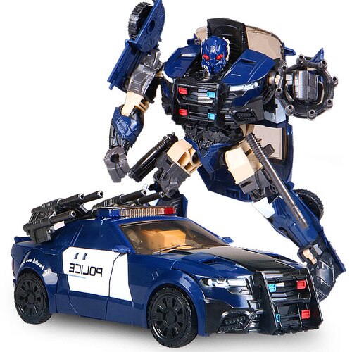 Megaman Transformers Leader&#39;s Challenge Alloy Megatron Optimus Prime Bumblebee Drift Crossbolt Iron Fist Steel Cable Kids Gift