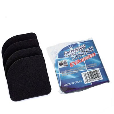 4PCS Anti Vibration Shock Pads EVA Noise Canceling Silent Universal Furniture Washing Machine Fridge Feet Protector Non Slip Mat