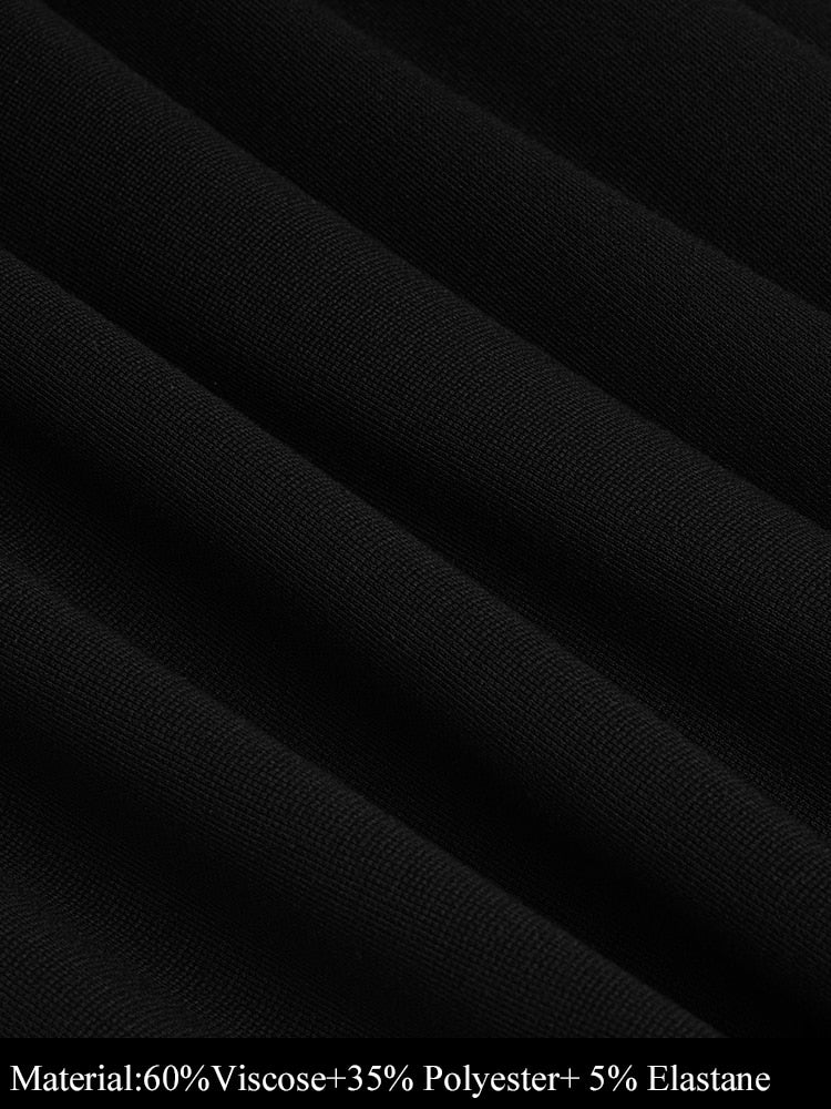 Nice-forever Summer Women Elegant Round Neck Plain Work Dresses Business Office Vintage Pencil Dress B705