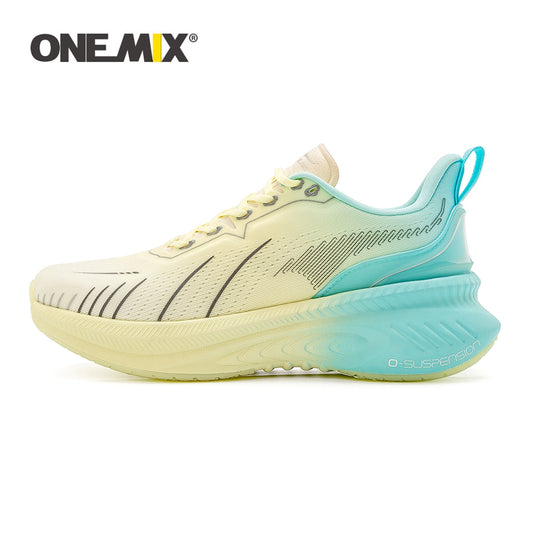 ONEMIX 2023 New Style Top Cushioning Running Shoes for Men Heavy Runners Sport Shoes Non-slip Outdoor Athletic Sneakers