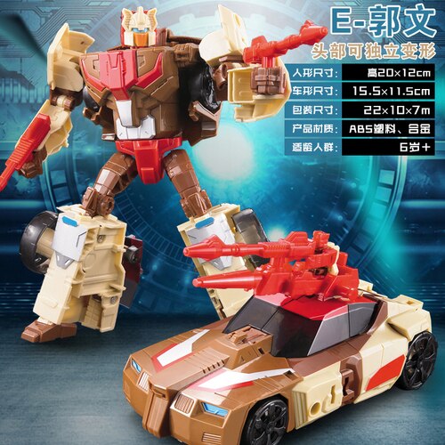 Megaman Transformers Leader&#39;s Challenge Alloy Megatron Optimus Prime Bumblebee Drift Crossbolt Iron Fist Steel Cable Kids Gift