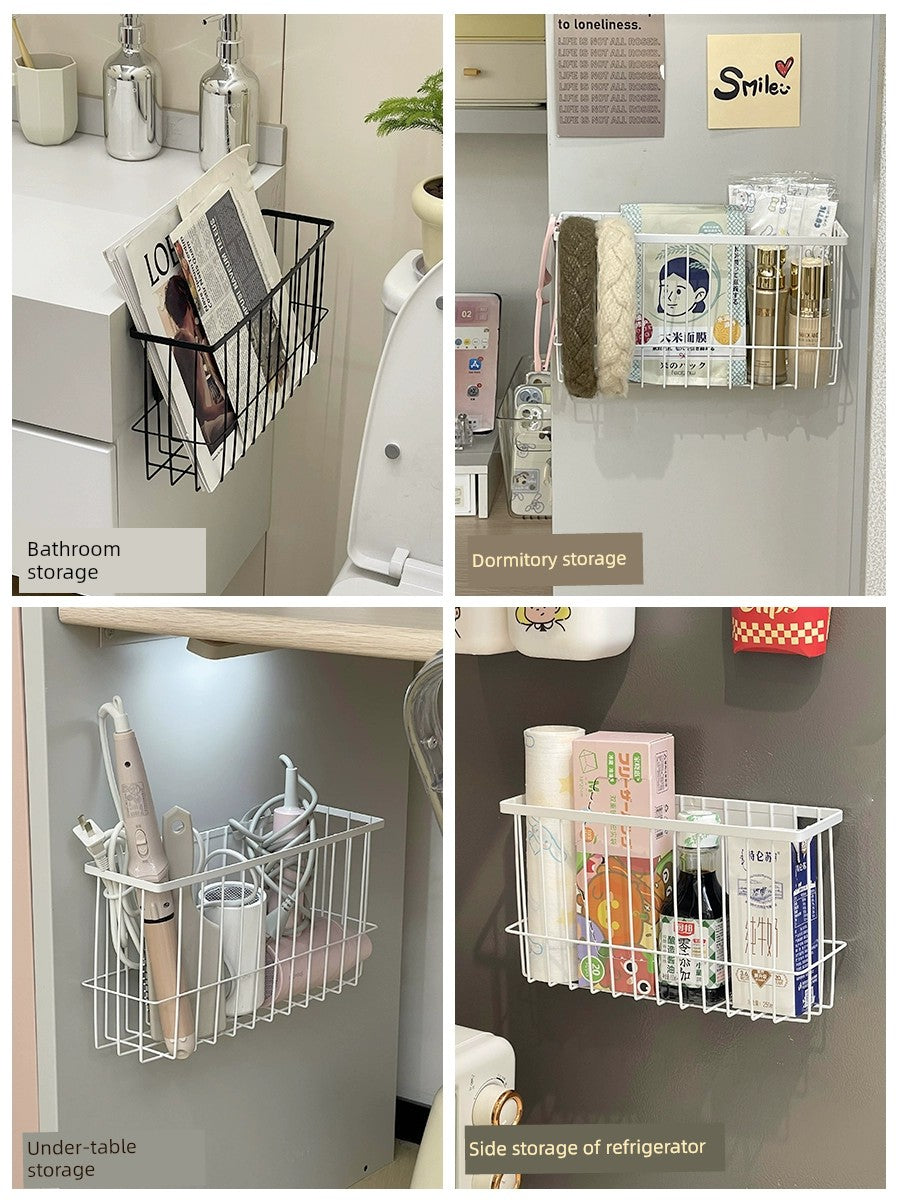 Magnetic Suction Side Sealing Clip Plastic Wrap Tissue Storage Rack