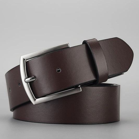 Famous Brand Luxury Designer Belts for Men Classic Pu Leather Pin Buckle Waist Male Strap Black Belt for Jeans High Quality