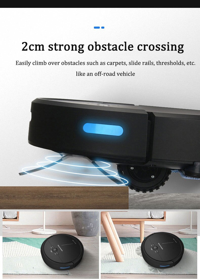 Robot Vacuum Cleaner 3600PA Smart APP Remote Control Cleaning Wireless Navigation Area On Map Floor Sweeping Machine Robot