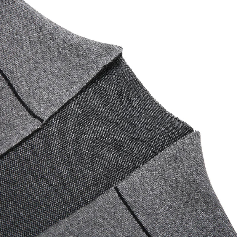 Long sleeved cardigan sweater fashionable men's casual autumn and winter long sleeved knitted shirt men's