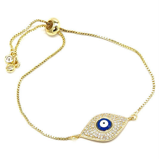 Evil Eye Adjustable Bracelet