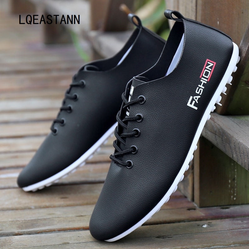 Men Leather Shoes 2020 New Casual Designer Shoes Slip On Fashion Drivers Comfort Loafers Moccasins Loafers Zip Men Driving Shoes