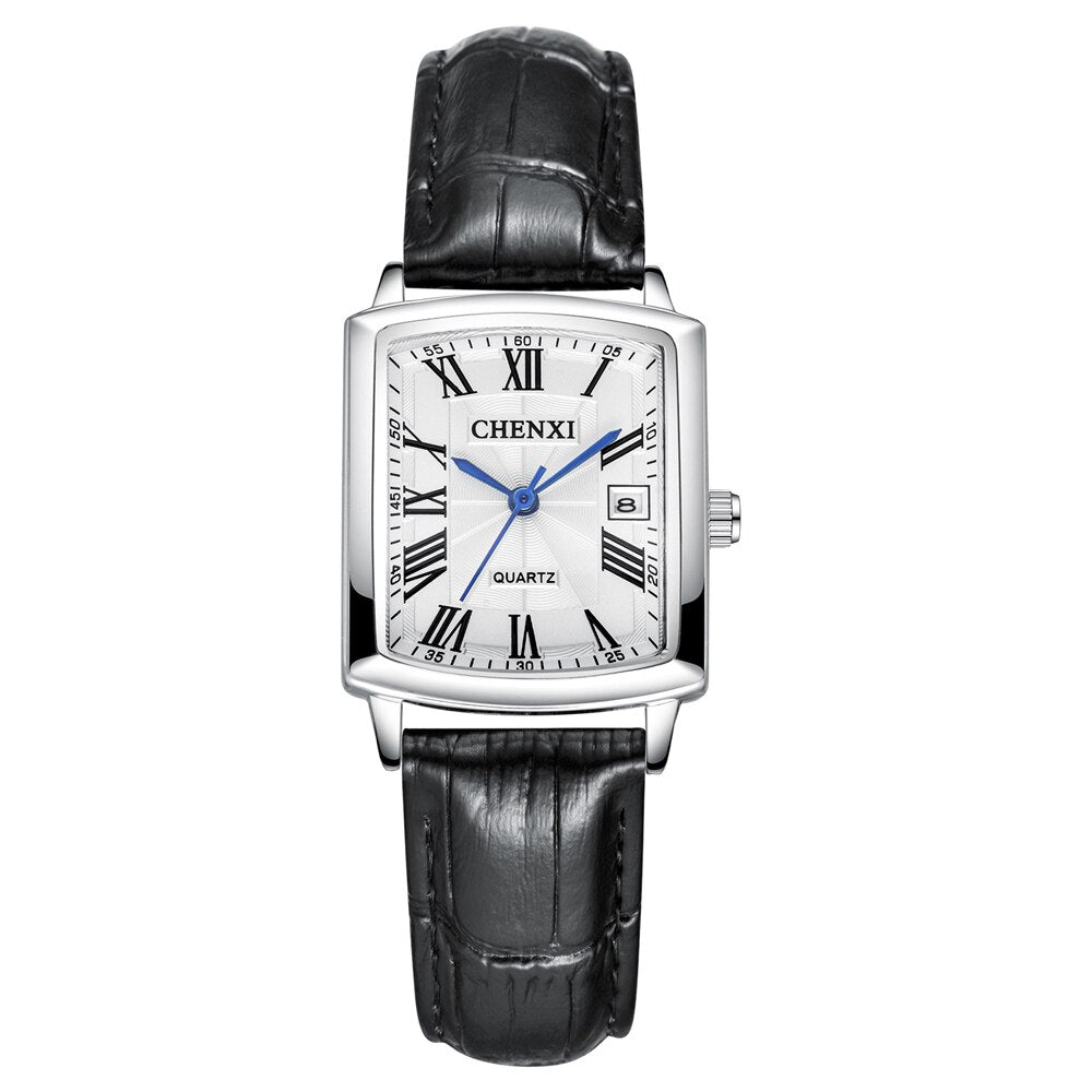 CHENXI Fashion Women Watches Top Brand Luxury Waterproof Ladies  Quartz Watch Leather Strap Wristwatch Female Clock Montre Femme