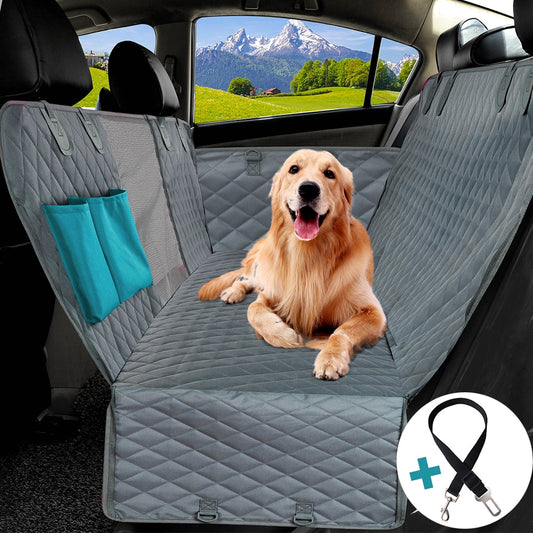 PETRAVEL Dog Car Seat Cover Waterproof Pet Travel Dog Carrier Hammock Car Rear Back Seat Protector Mat Safety Carrier For Dogs