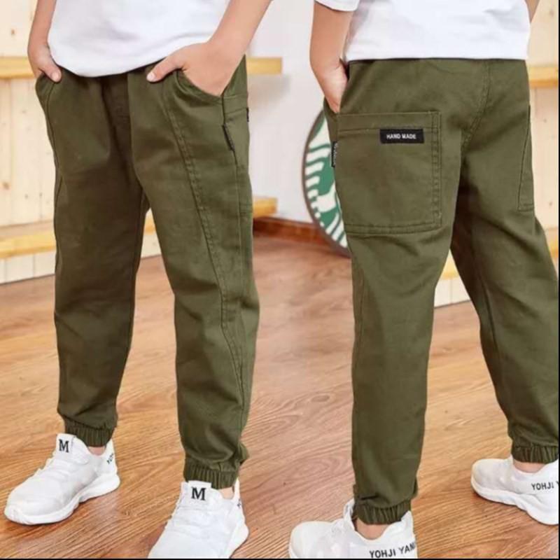 Kids Pants Boys Casual Pants Kids Clothing Cotton Boys Long Trousers Children Boys Clothing Sport Girls Pants Spring 3-16years
